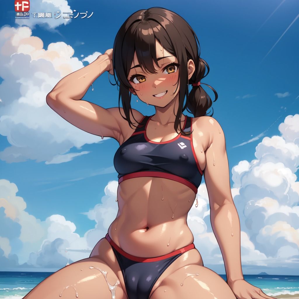 サンプル画像3:スポブラフェチCG詰め合わせ Vol.2(AIフェチ左衛門) [d_285687]