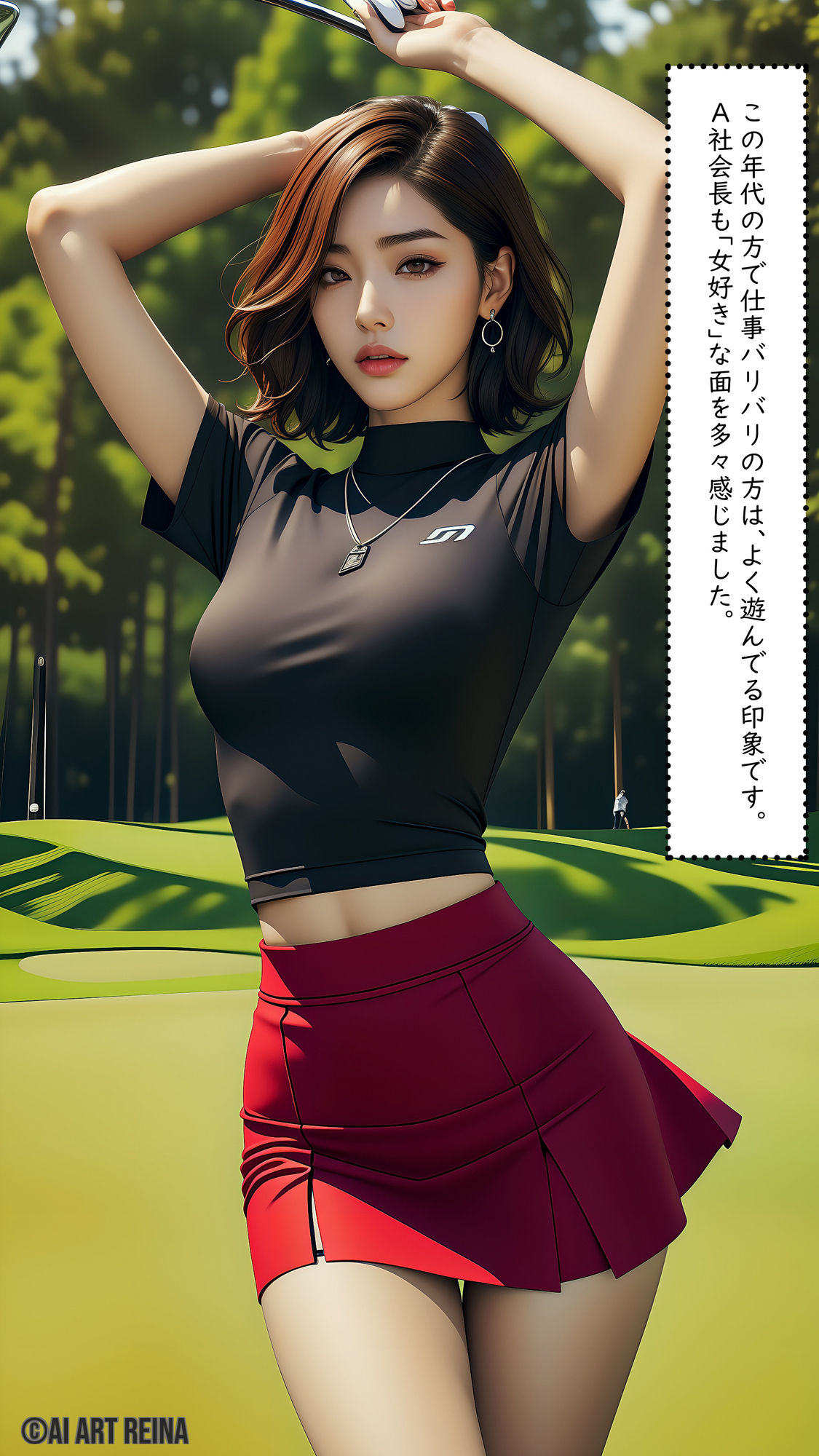 サンプル画像3:遥香（美人新入社員の特別営業編 収録01〜04）(AI＆ART Reina) [d_285695]