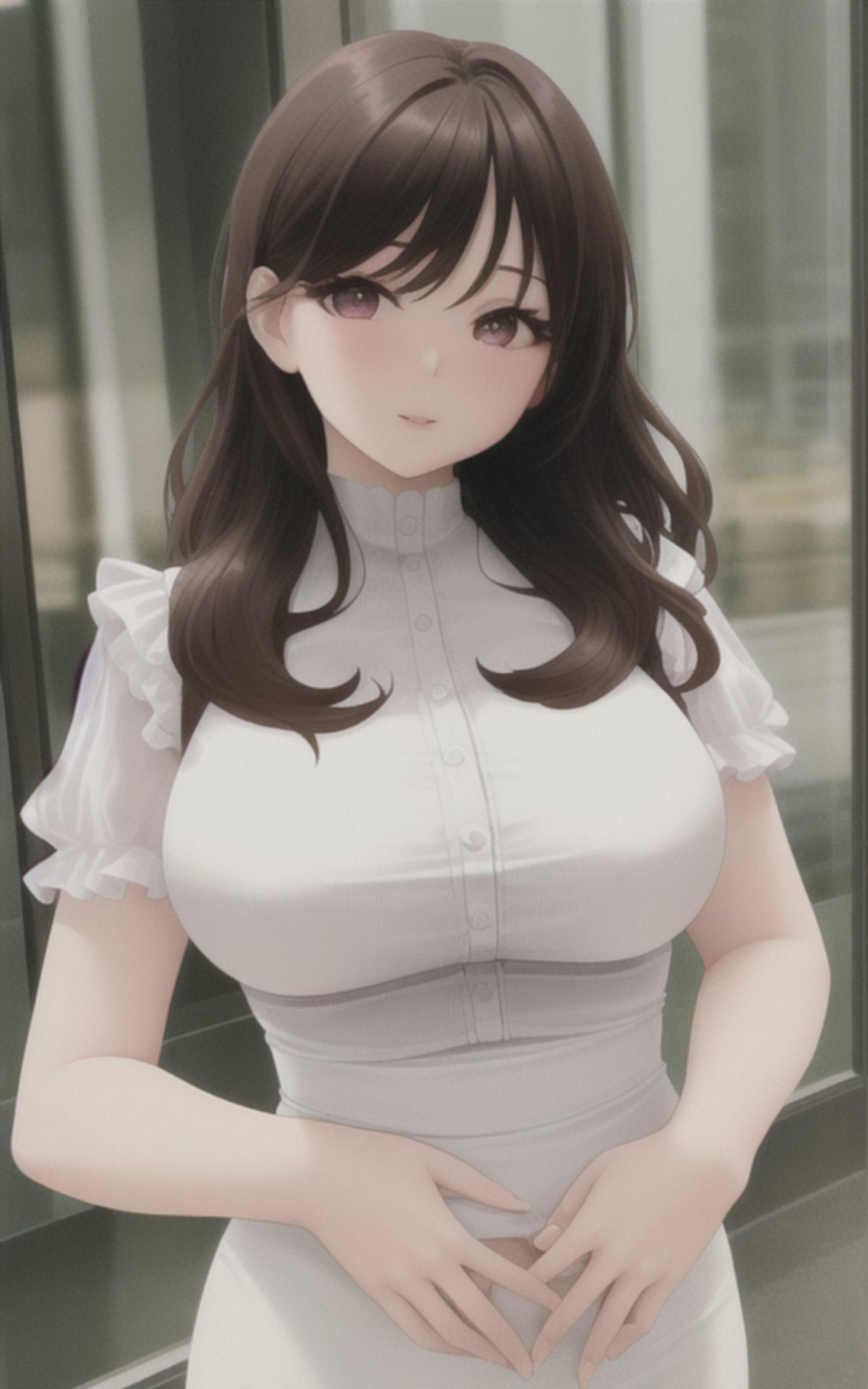 サンプル画像1:AI美女イラストvol.3わたしのオッパイ好きなんでしょ？(AI Girls Creation) [d_285868]