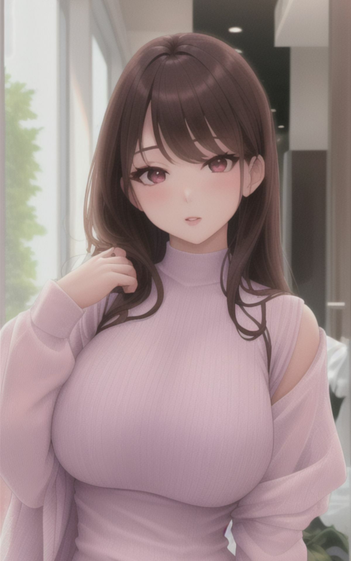 AI美女イラストvol.3わたしのオッパイ好きなんでしょ？