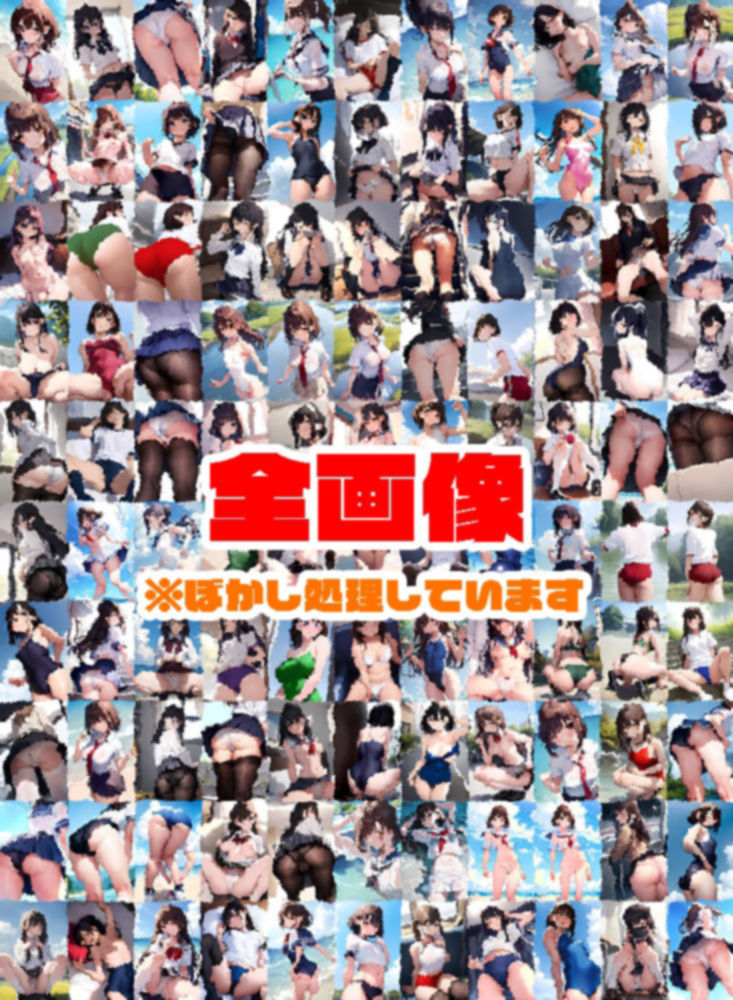 サンプル画像4:制服・スク水・ブルマ女子 05(reguyufu5) [d_285895]