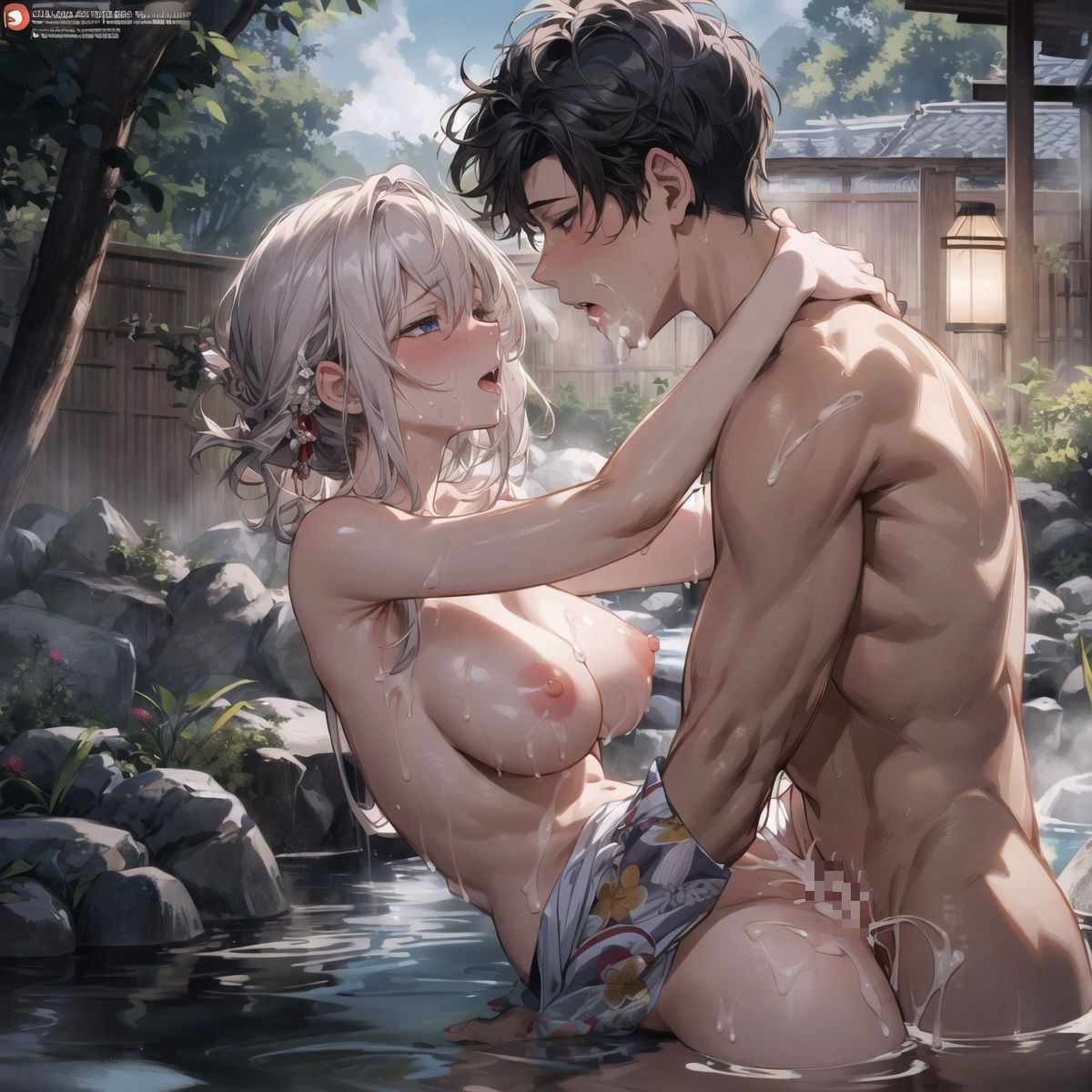 サンプル画像4:しっぽり温泉旅行(こりあんだー) [d_285912]