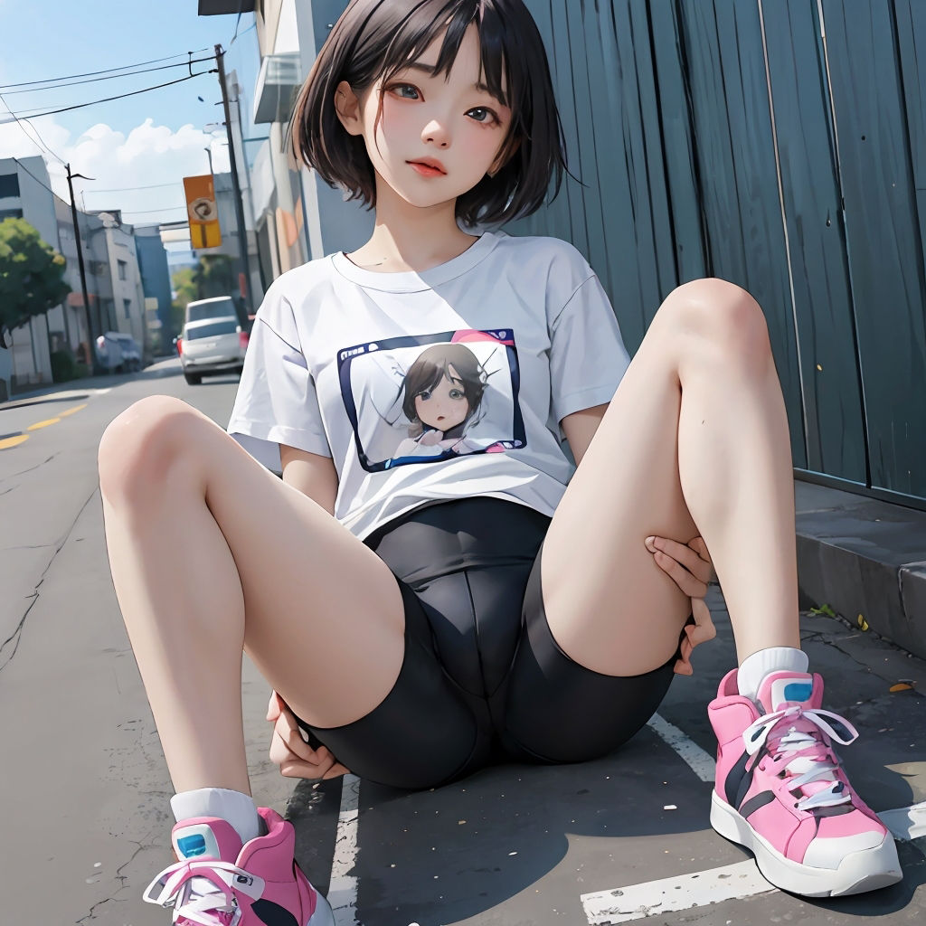 サンプル画像4:貧乳美少女の過激えっち4(川瀬と遊園地) [d_285948]