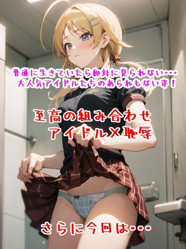 サンプル画像1:お願いされたらパンツ＆〇〇〇を見せなくてはいけないし、えっちもしなくてはならないアイドル事務所(バニラピノ) [d_285964]