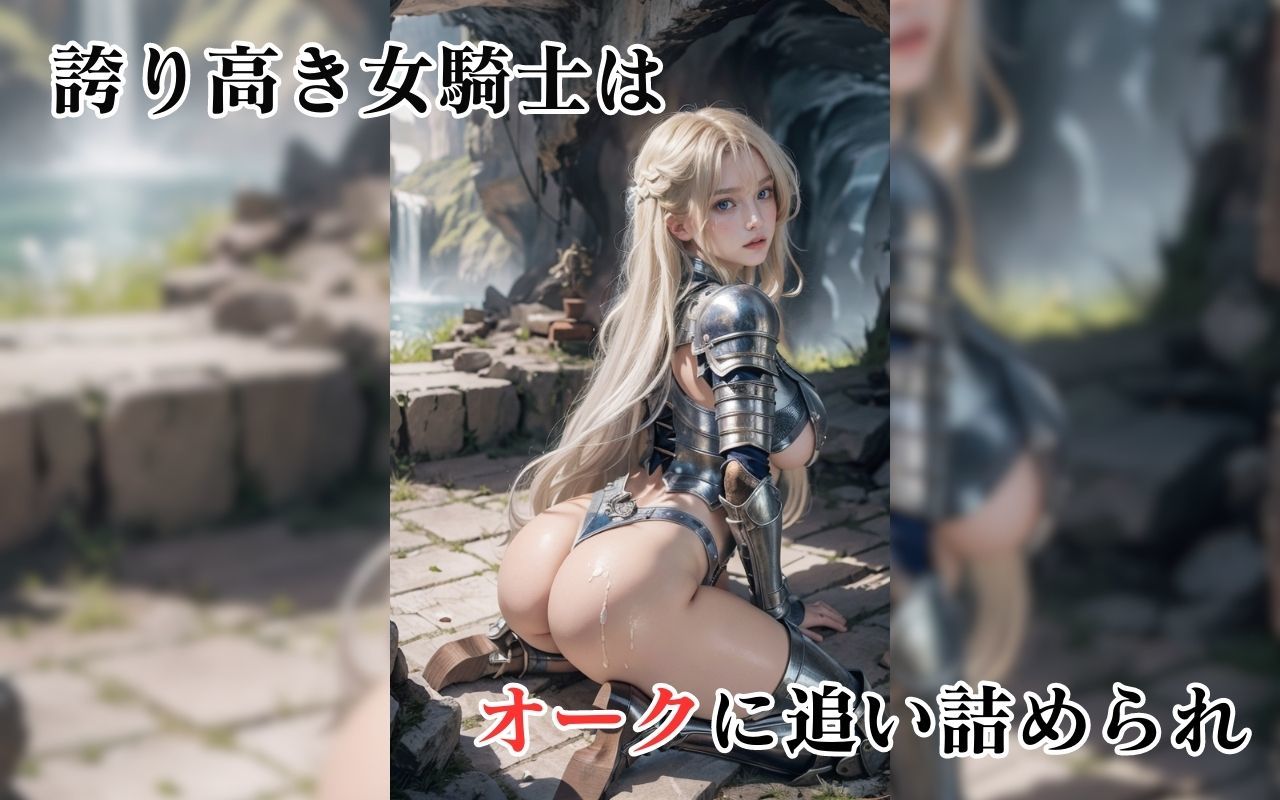 サンプル画像2:オークに屈する女騎士(イセカイ) [d_286038]