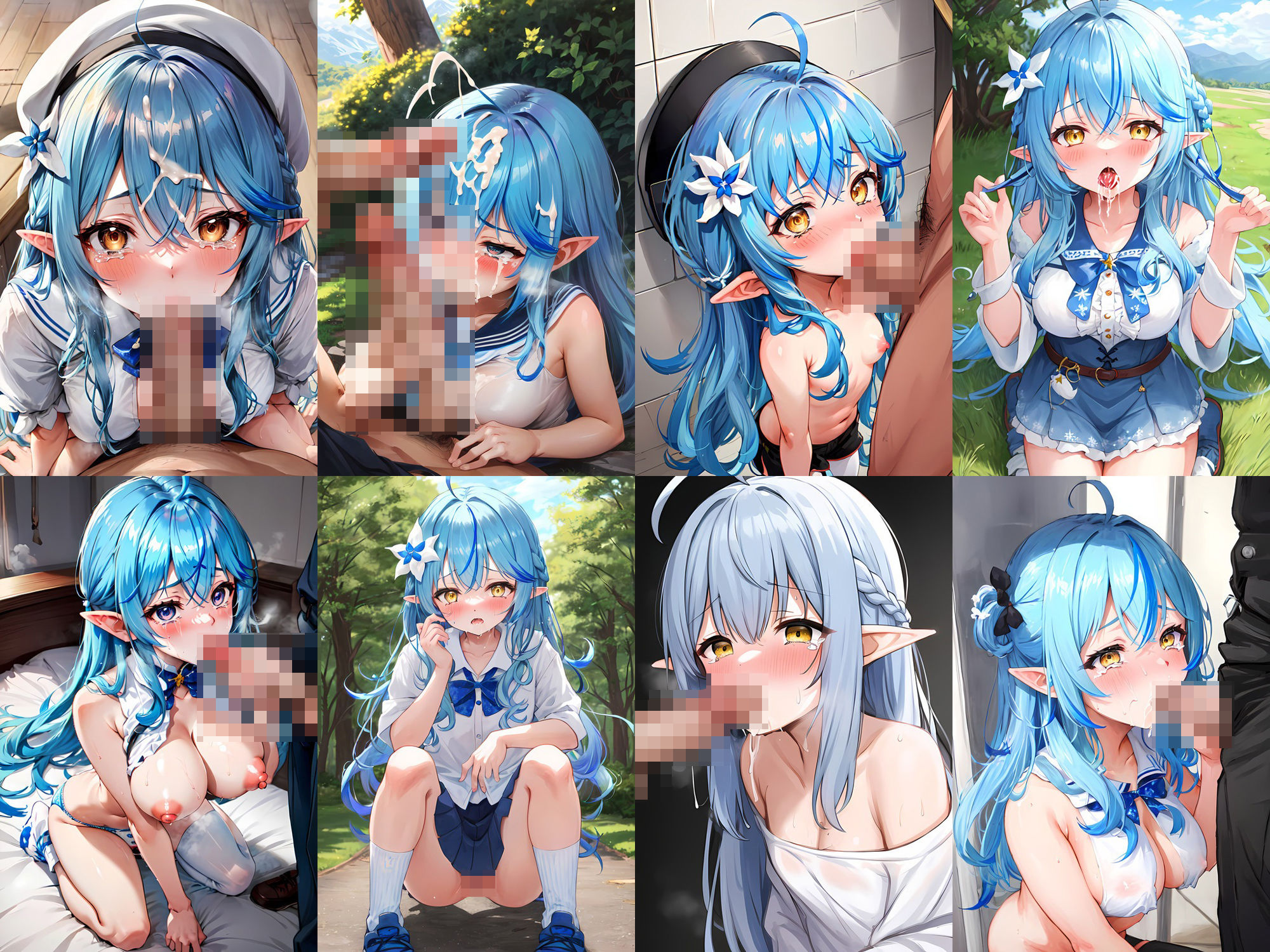 サンプル画像3:ホ○ライブフェラHCG集まとめ売り3（6人814枚）(AIで遊ぼ（まとめ売り）) [d_286072]