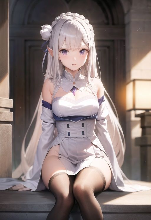 サンプル画像2:【ゼロから始める異種姦性活】ゴブリン姦エミリア編（セリフ入りVer）(ゴブリンの大進撃) [d_286160]