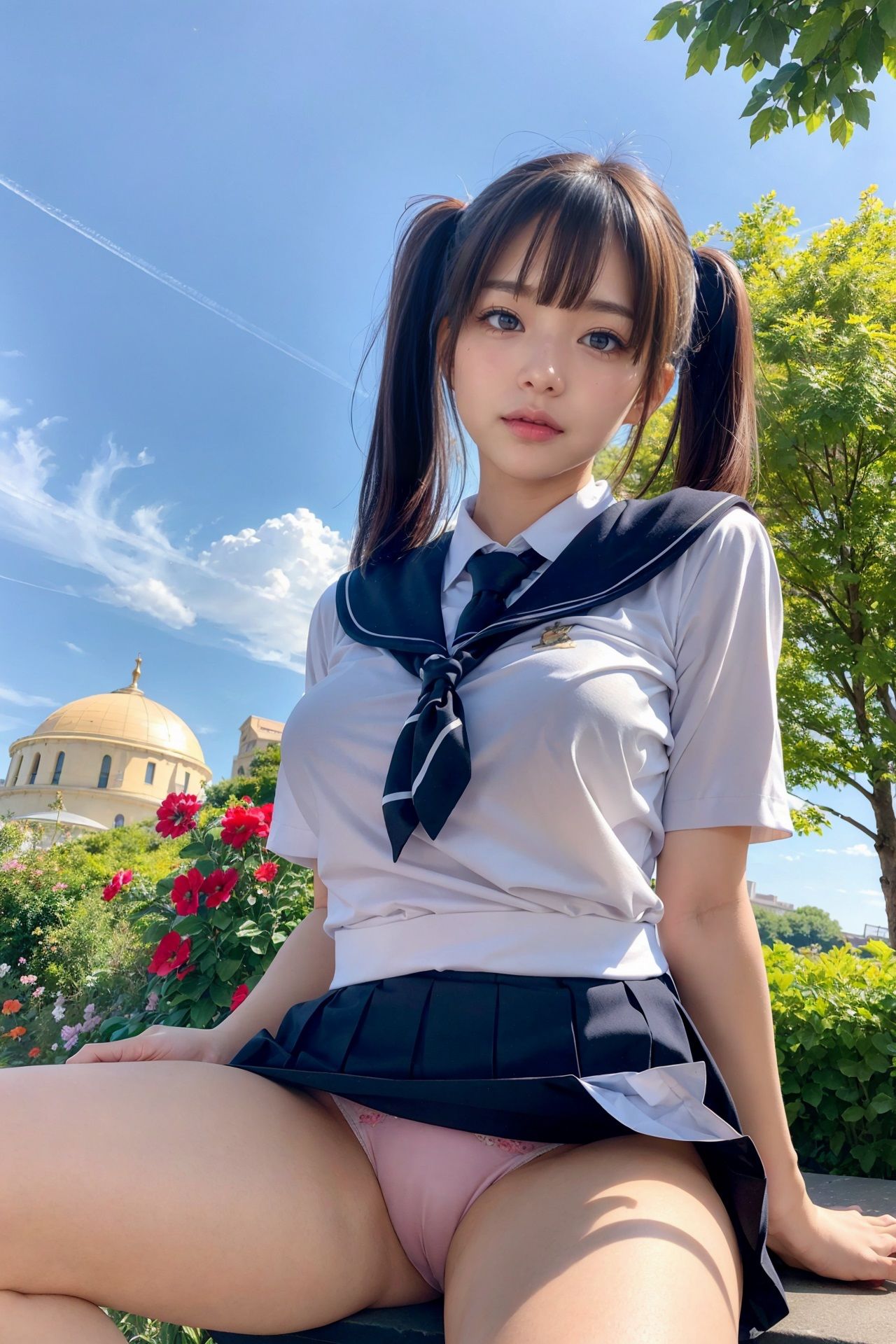 サンプル画像2:花咲く魅惑の楽園(PacificOcean) [d_286255]