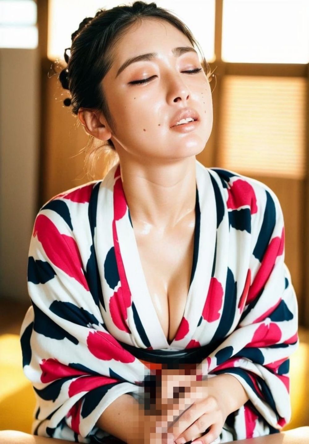 サンプル画像3:浴衣の享楽 〜熟れた素顔 7(maturely books) [d_286270]