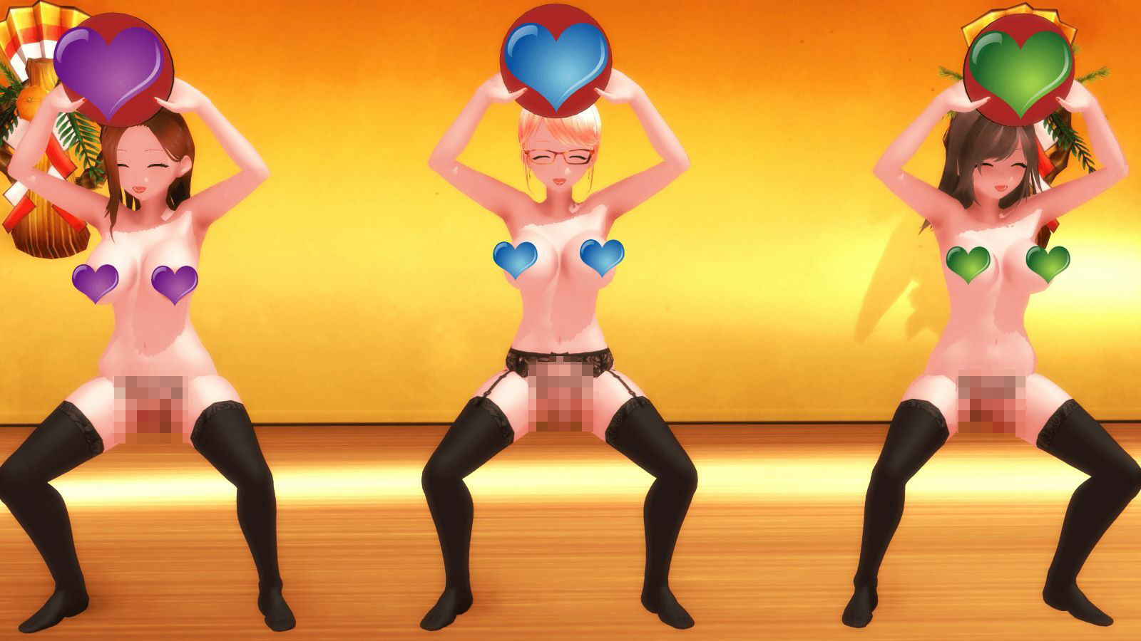 サンプル画像5:【ふたなりダンス】チンプラOLのおふざけ象さんダンス（通常版）(JOKERのアトリエ) [d_286325]