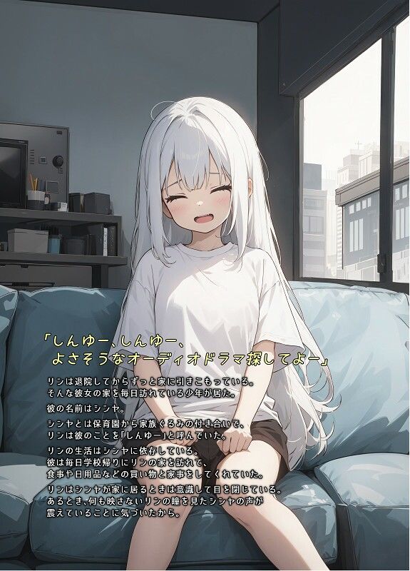 サンプル画像2:盲目アルビノTSっ娘(Story Circle) [d_286332]