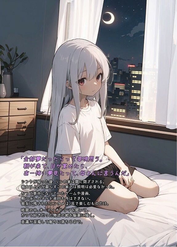 サンプル画像3:盲目アルビノTSっ娘(Story Circle) [d_286332]