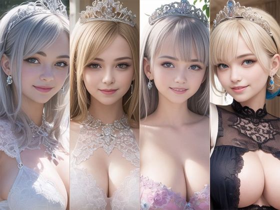 サンプル画像1:高貴なる王族の女性たち(創造団体アイゼンハワー) [d_286333]