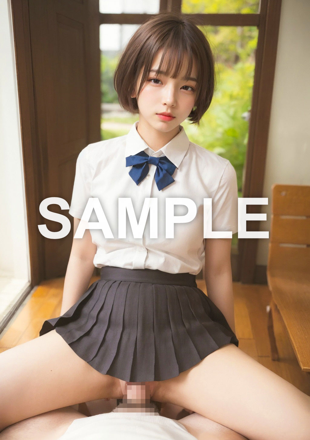 サンプル画像5:女子〇生 初めてのナマ挿入 生のおち〇ぽってこんなに気持ちいんですね笑(TOXIT) [d_286335]