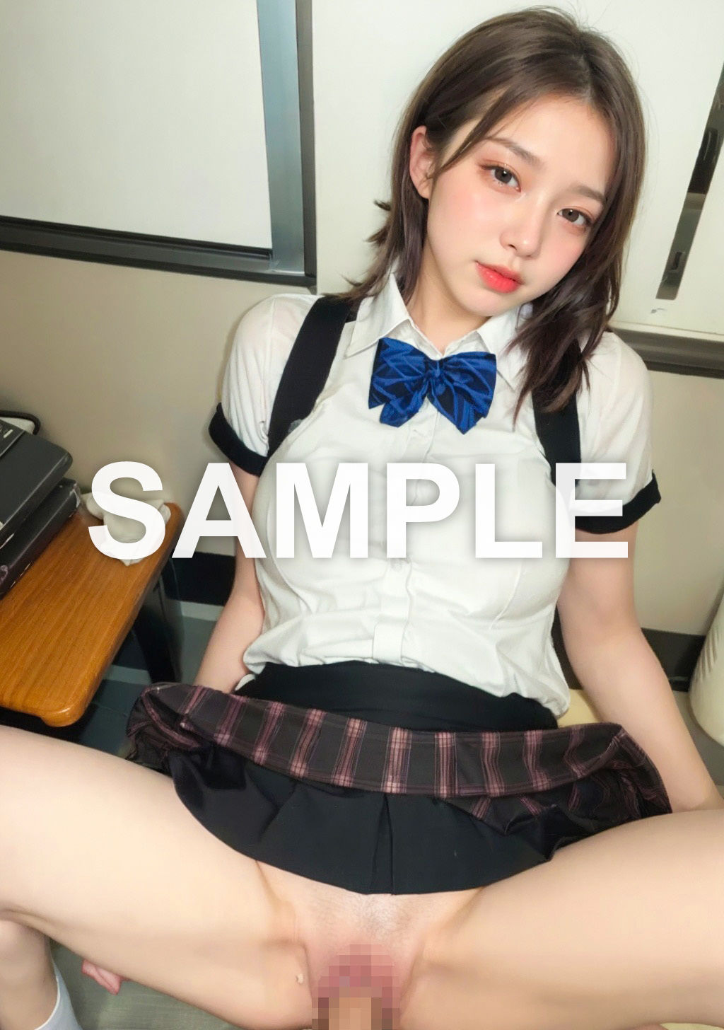 サンプル画像6:女子〇生 初めてのナマ挿入 生のおち〇ぽってこんなに気持ちいんですね笑(TOXIT) [d_286335]