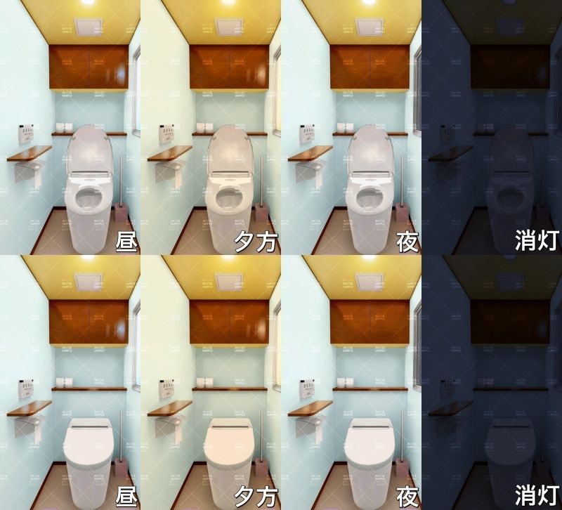 みにくる背景CG素材集『日常編』-水回り01-