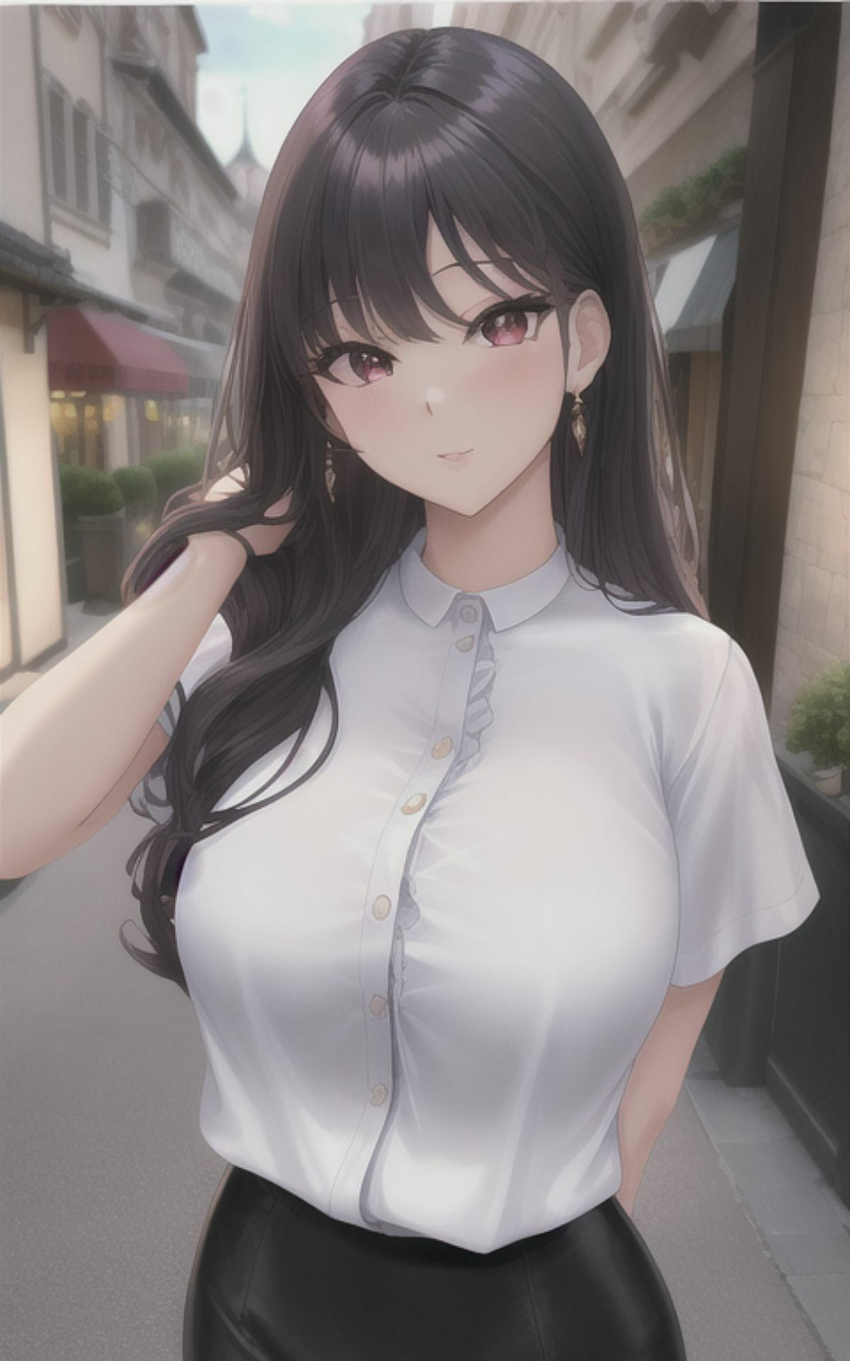 サンプル画像2:AI美女イラストvol.4僕の彼女レンタル中(AI Girls Creation) [d_286625]