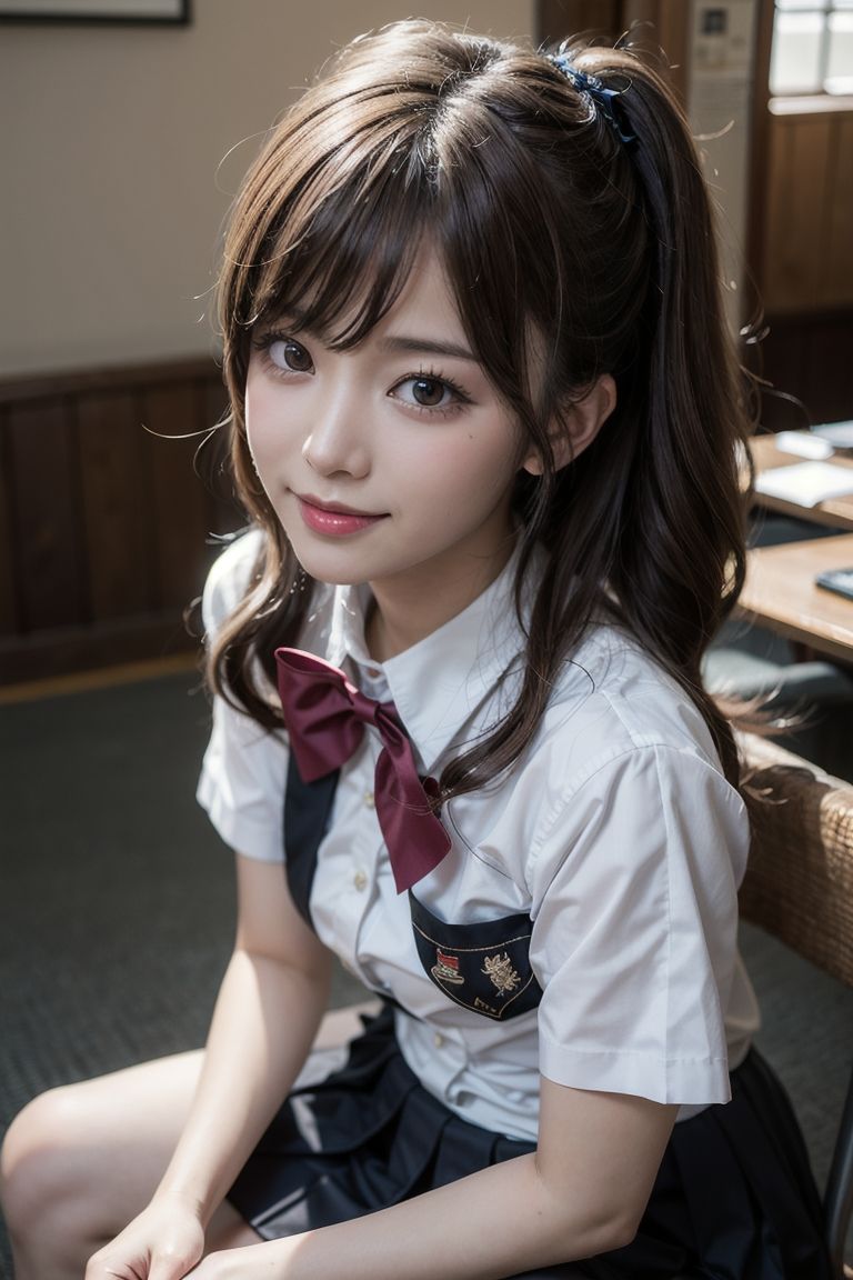 サンプル画像3:女子〇生とデート 〜ギャル編〜(女子校生AIクラブ) [d_286650]