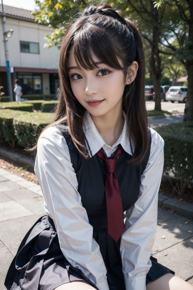 サンプル画像5:女子〇生とデート 〜ギャル編〜(女子校生AIクラブ) [d_286650]