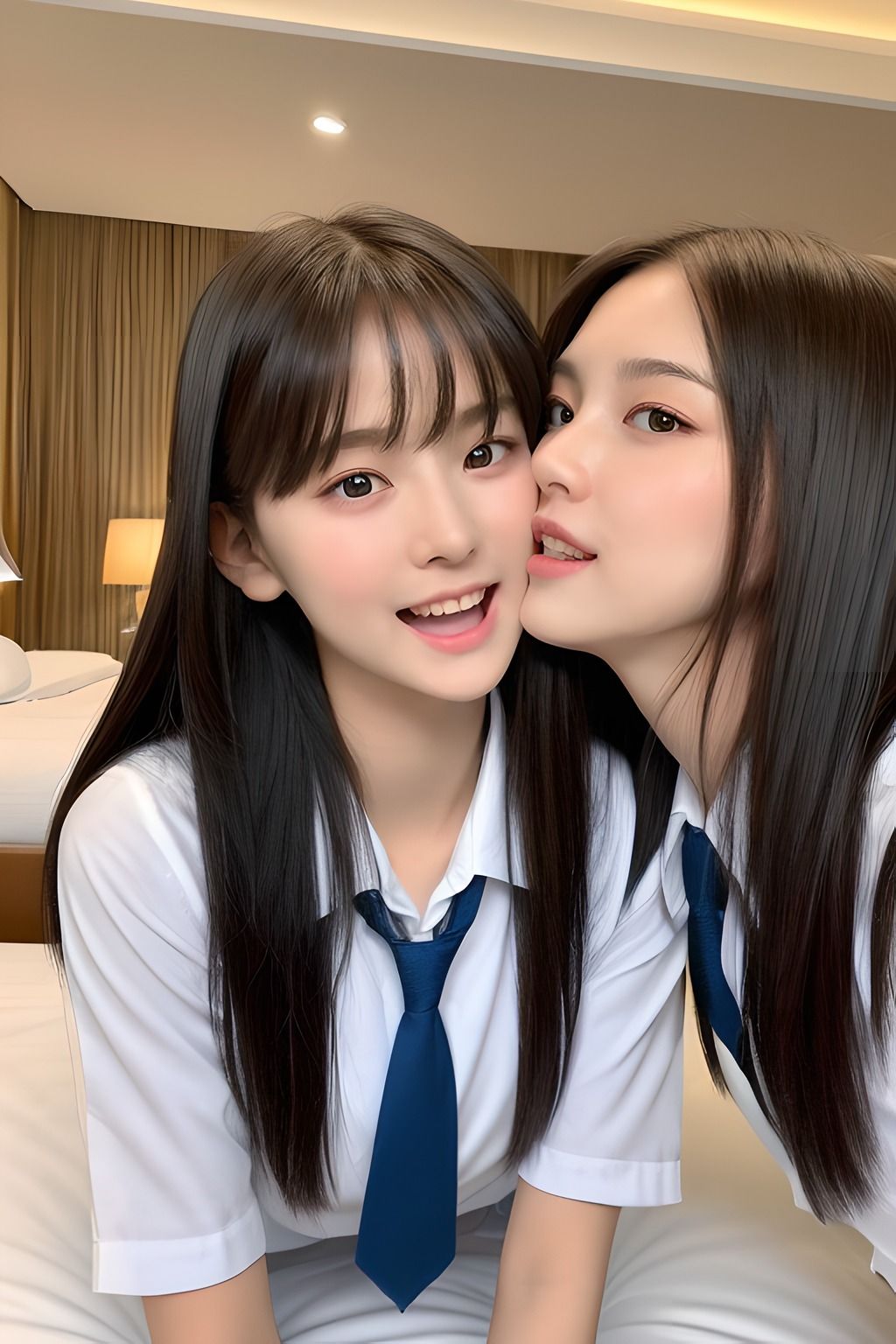 サンプル画像1:百合の花2 AIグラビア写真集(みつきちゃん) [d_286657]