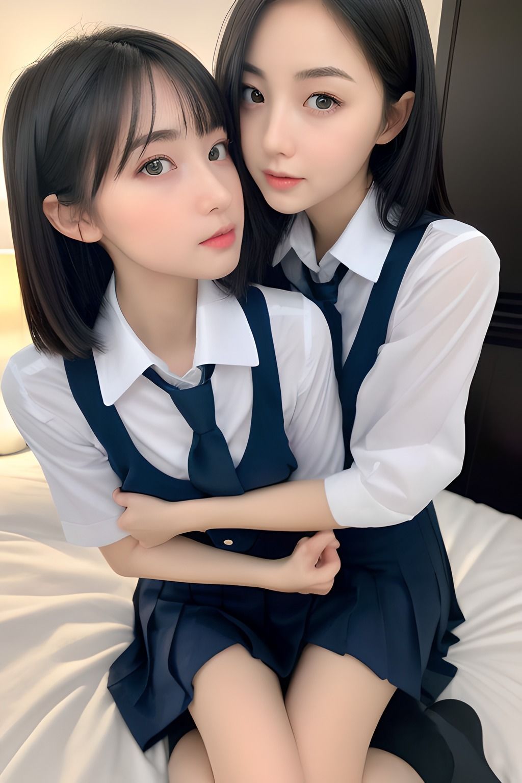 サンプル画像4:百合の花3 AIグラビア写真集(みつきちゃん) [d_286659]