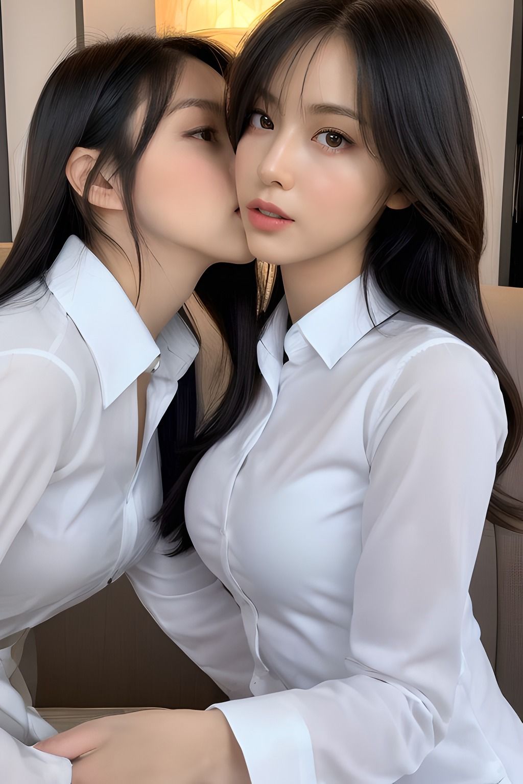 サンプル画像5:百合の花4 AIグラビア写真集(みつきちゃん) [d_286661]