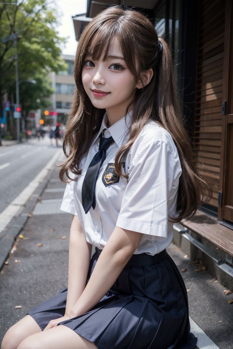 サンプル画像5:女子〇生とデート 〜清楚編〜(女子校生AIクラブ) [d_286675]