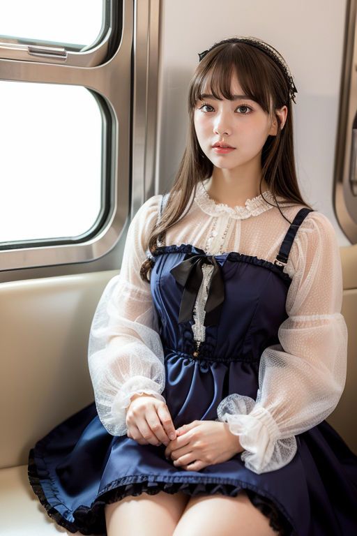 サンプル画像2:電車の向かい席15〜絶対エロい子〜(★マイナーフェチ★の殿堂) [d_286708]