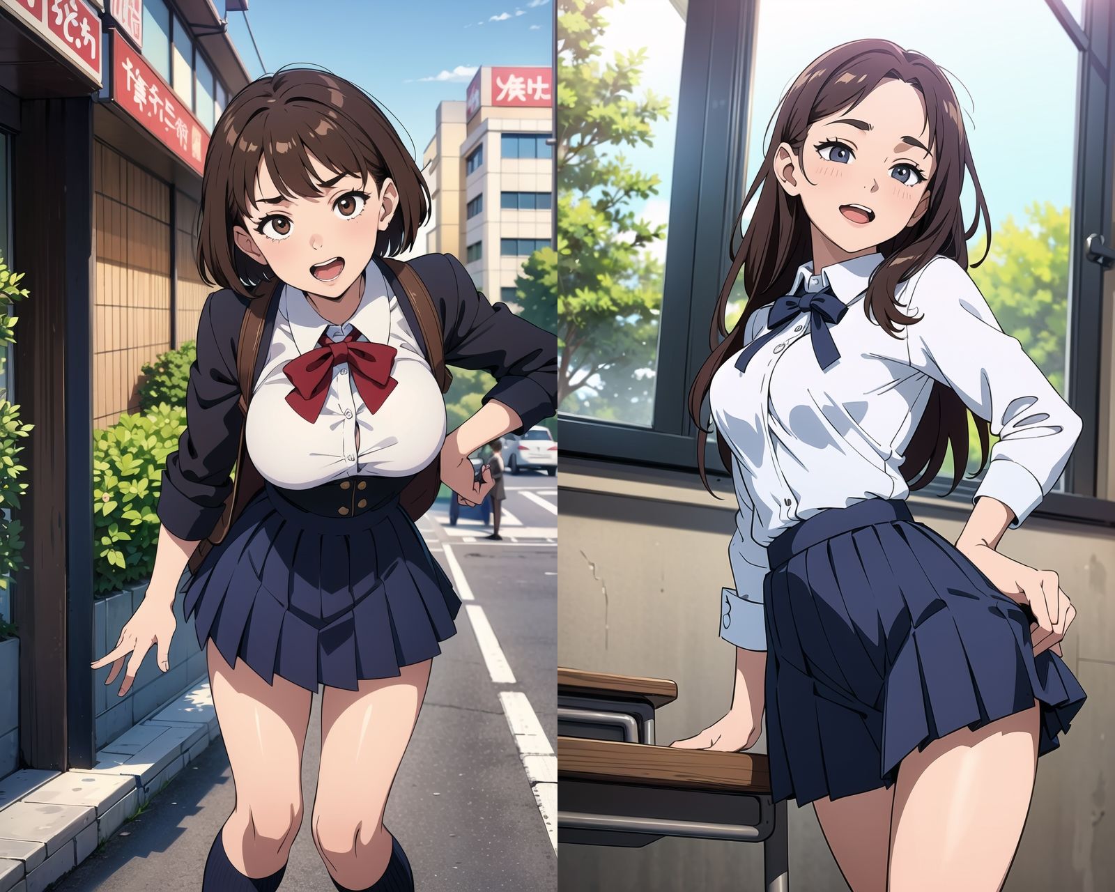 サンプル画像1:女子校生の日常(かたかな) [d_286714]