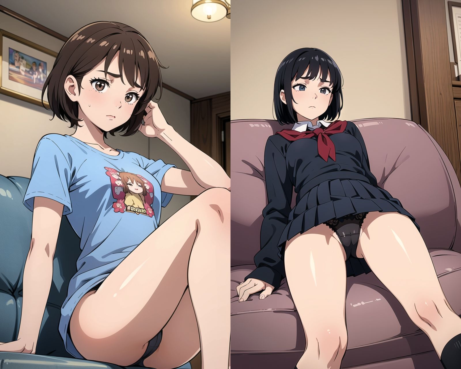 サンプル画像3:女子校生の日常(かたかな) [d_286714]