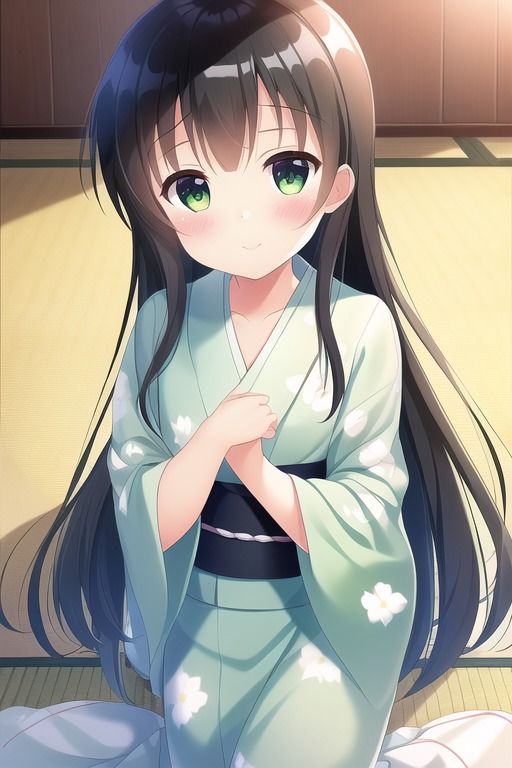 サンプル画像1:千夜と旅館でいちゃいちゃする(ロリかわいい大好き) [d_286839]