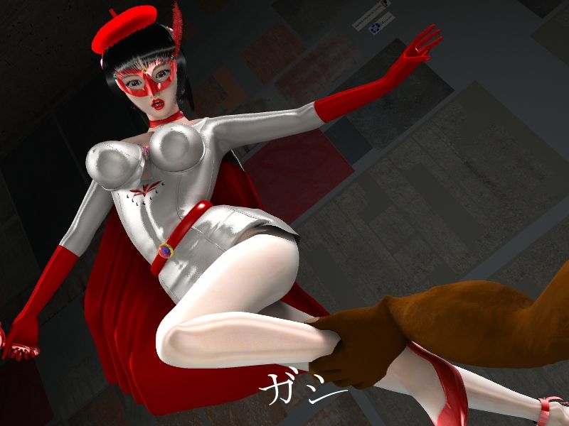 サンプル画像3:遊ばれ美聖女仮面ポワリス(PerilCosplayHeroine) [d_286846]