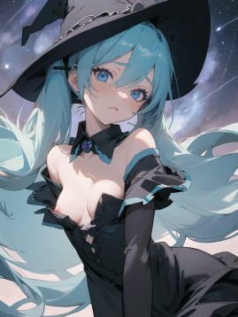 サンプル画像3:初〇ミクに色々な衣装を着てもらうイラスト集3(ぬくぬく) [d_286877]