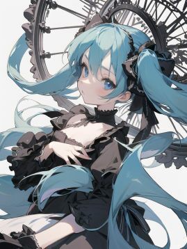 初〇ミクに色々な衣装を着てもらうイラスト集3