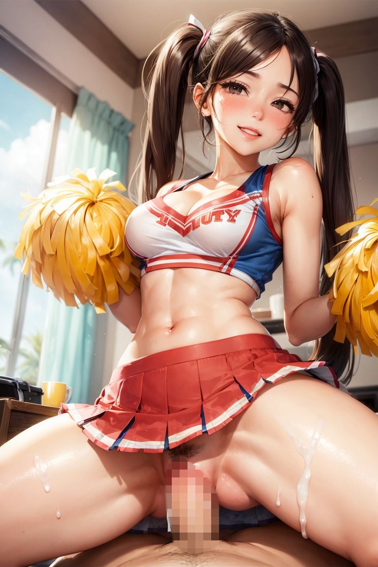 サンプル画像5:【AI生成コンセプト画集】〜チア彼女〜(超合禁) [d_286878]