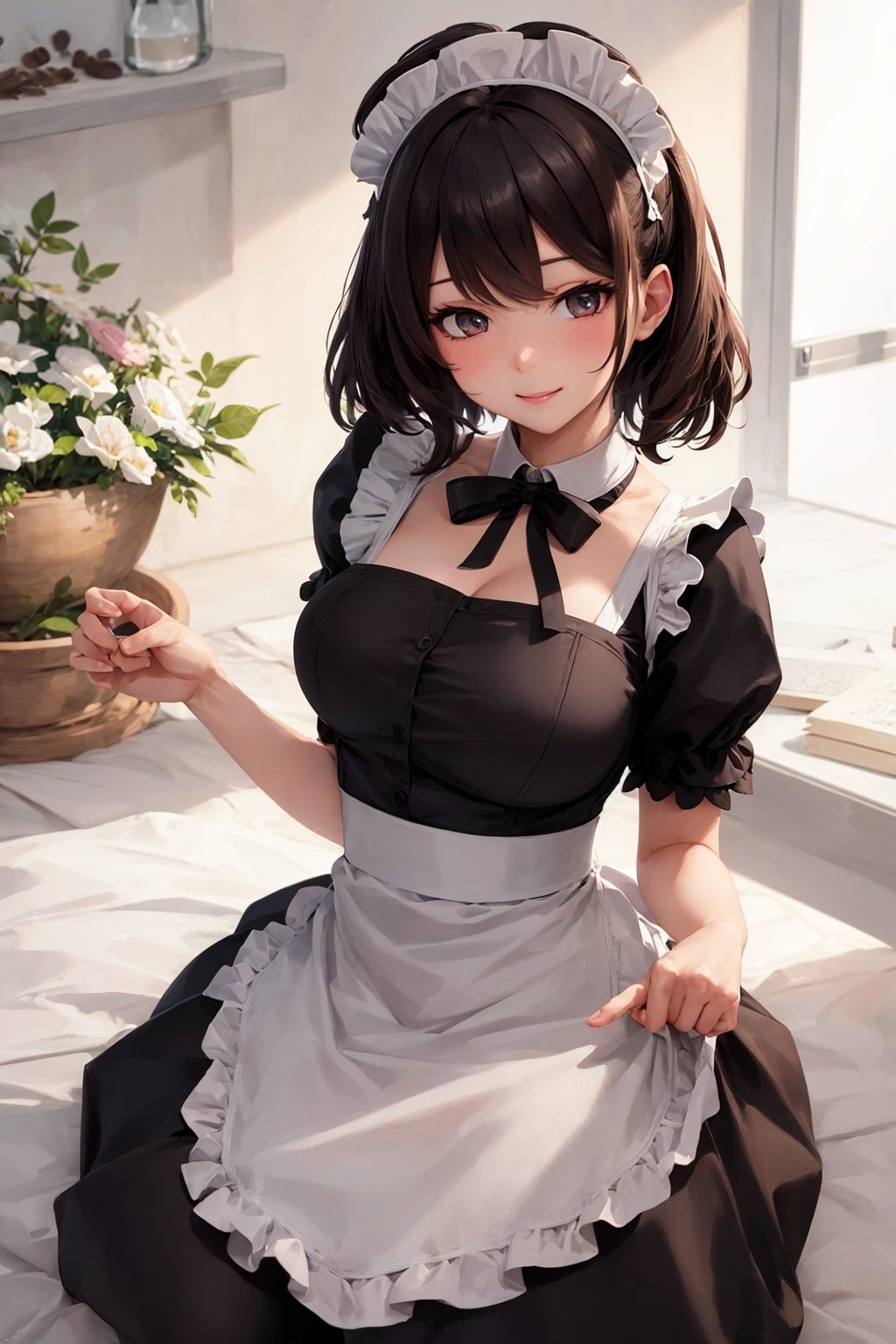 サンプル画像1:いいなりメイドの淫乱生活(misaki.AIart) [d_286933]