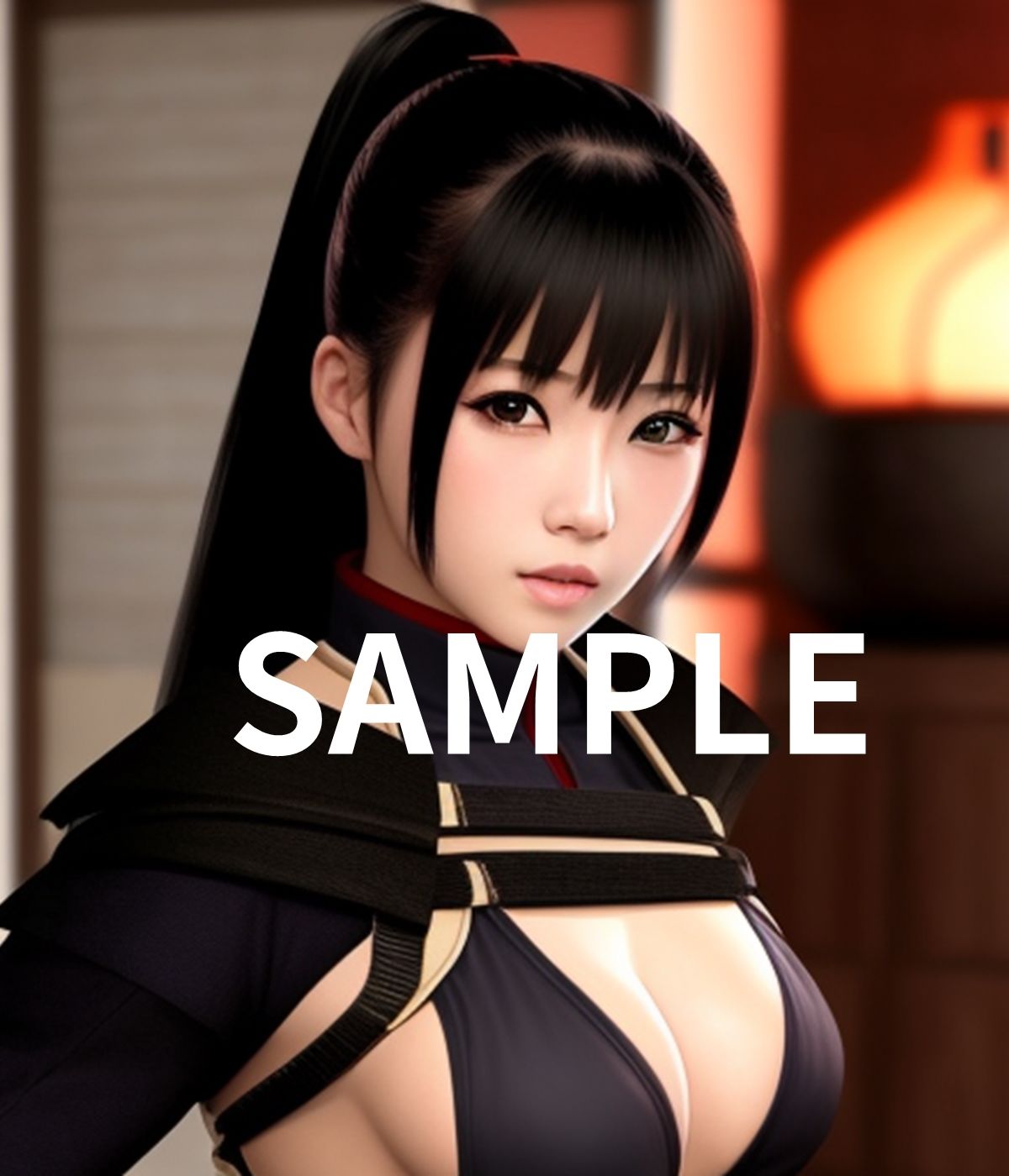 サンプル画像1:忍・くのいち見参 美の追求vol.2(くりきんとん) [d_286956]