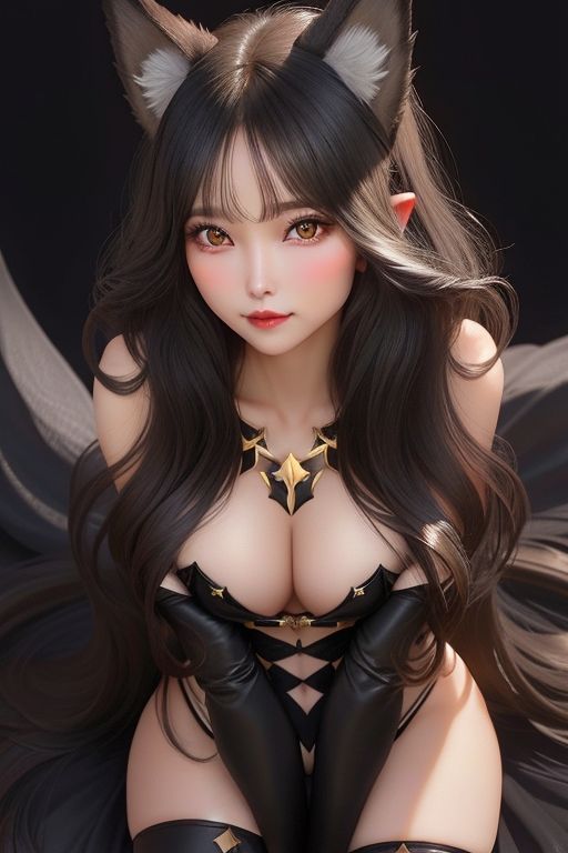 サンプル画像2:めすネコ女子は可愛い顔して年中発情期だった件(AI美女らぼ) [d_287015]