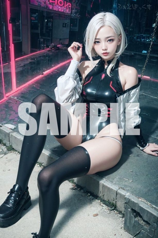 サンプル画像3:サイバーパンク ルー？ーコスプレCG集(ふぉとぼっくす) [d_287028]