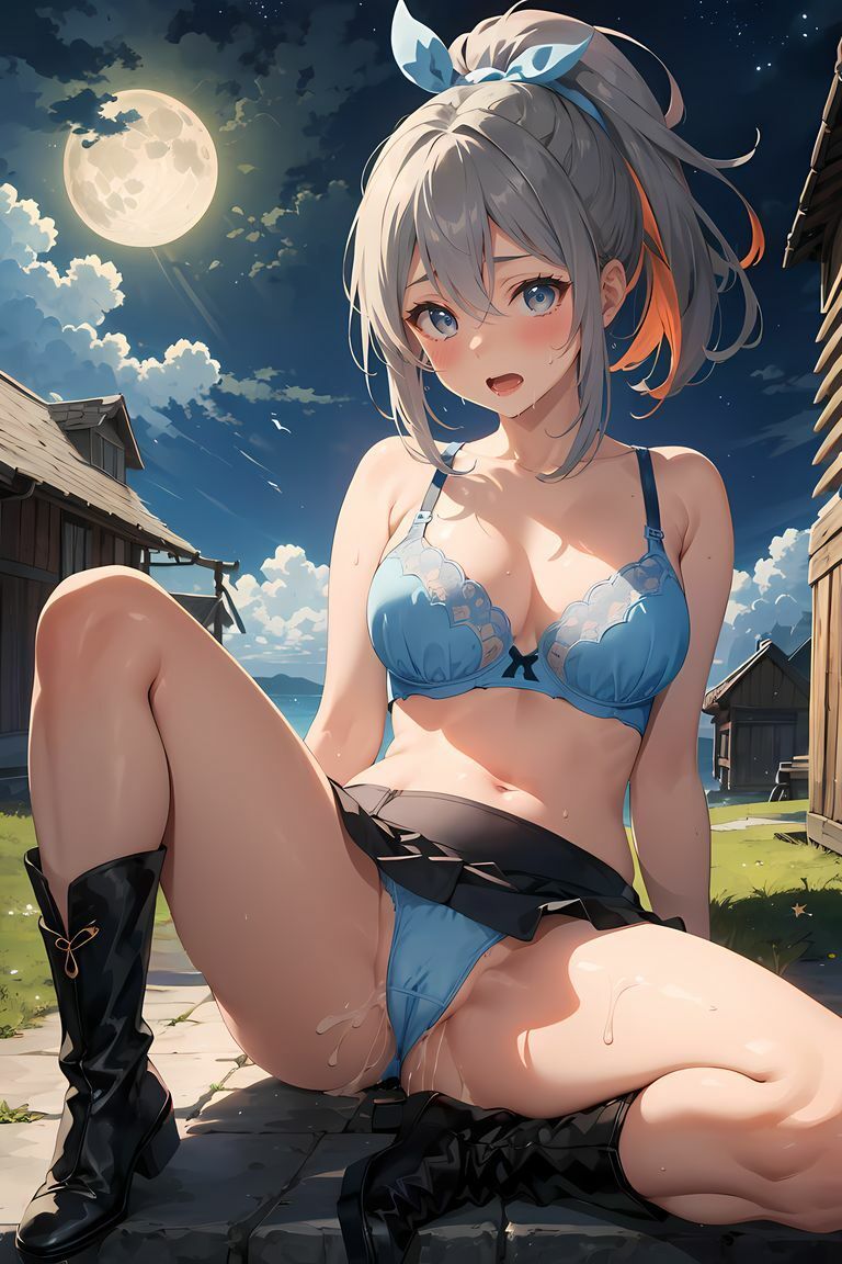 サンプル画像2:股を開いた、女子パンツ （460枚）(Aisulu （アイスル）) [d_287046]