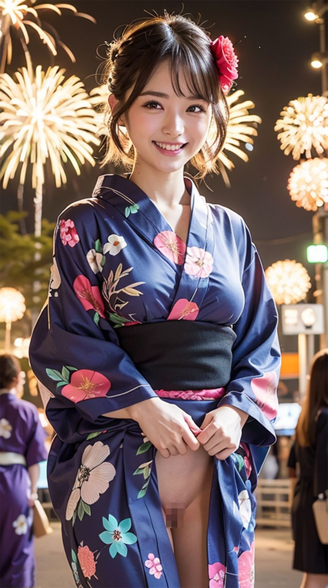 サンプル画像4:愛しのシェイクガールと浴衣エッチ！！(sawamurajapan) [d_287063]