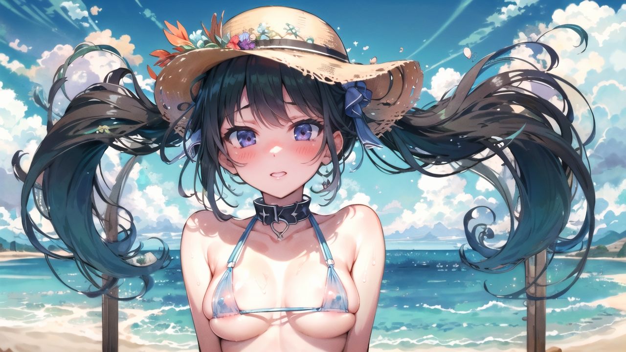 サンプル画像1:ビーチさつえい会(かわうそ団地) [d_287167]