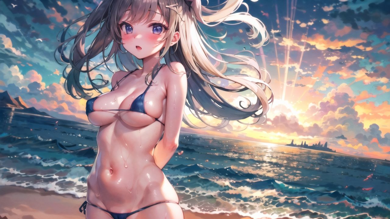 サンプル画像3:ビーチさつえい会(かわうそ団地) [d_287167]