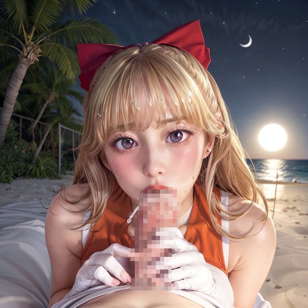 サンプル画像6:【セーラー〇ーン 愛野〇奈子】 愛のおしおきセックス〜月に替わっておしおきよ。〜(AI×実写くん) [d_287211]