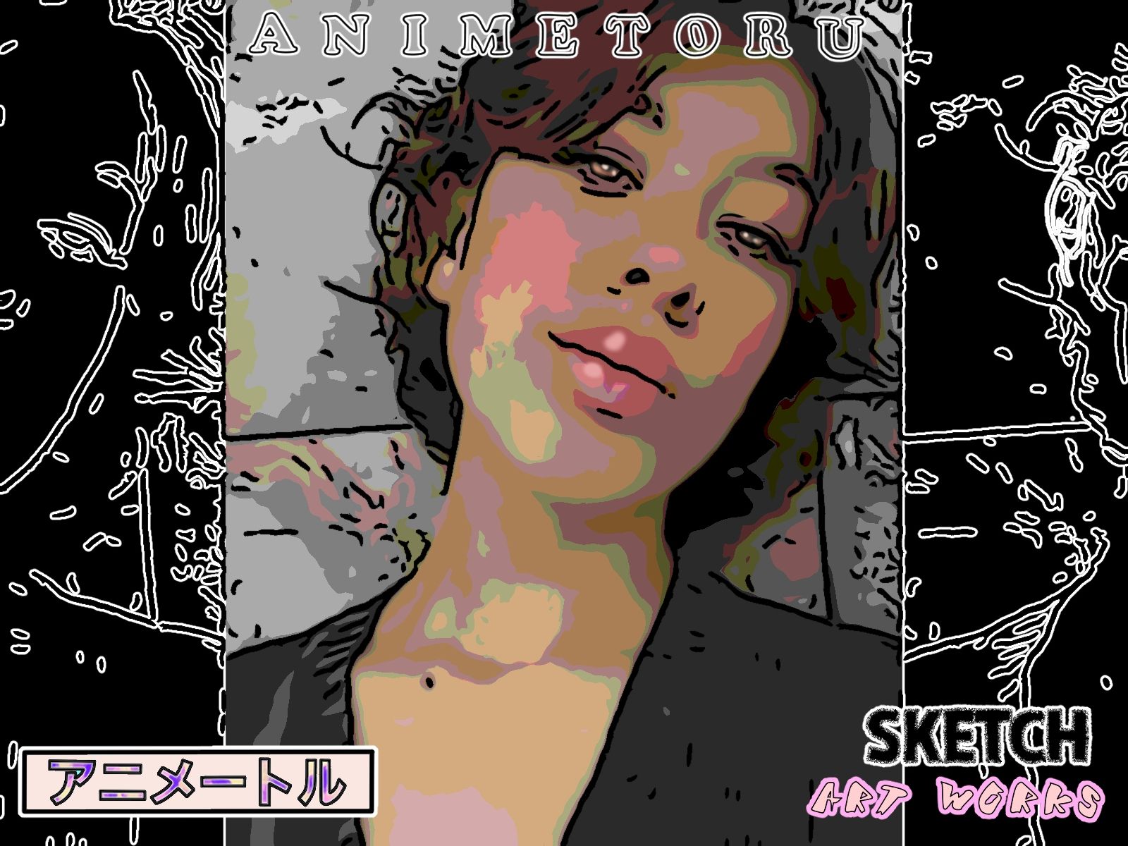 サンプル画像1:『秘蔵 スケッチ アニメートル2』(アニメートル) [d_287237]