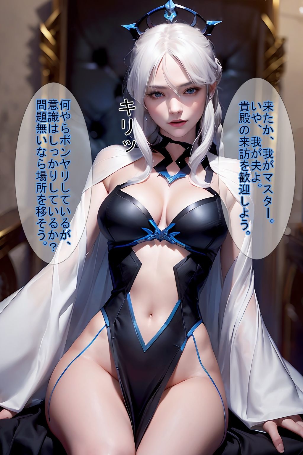 サンプル画像2:【カルデア・ドリーム倶楽部Vol.01】（モル〇ン・ル・フェ）(魔術師プロトン) [d_287260]