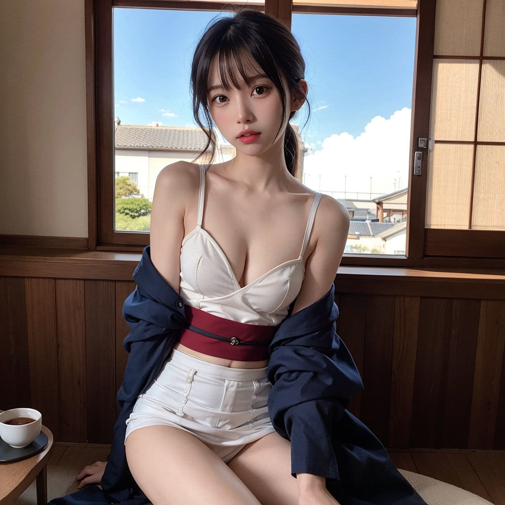 サンプル画像1:えっちなお姉さんは好きですか？(川瀬と遊園地) [d_287301]