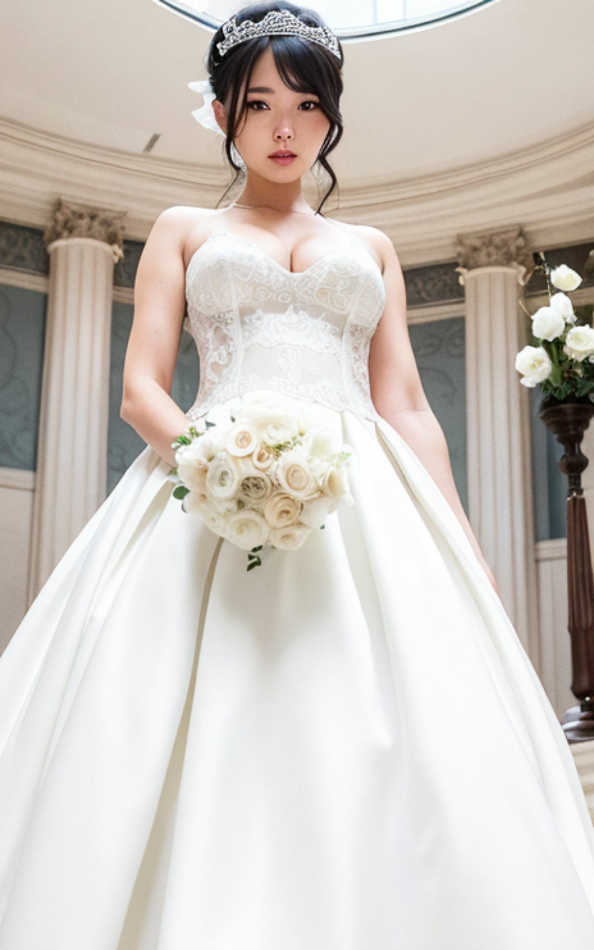 サンプル画像1:AI美女写真集vol.8魅惑の花嫁(AI Girls Creation) [d_287313]