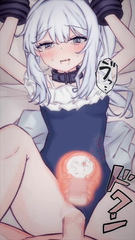 サンプル画像1:【2Dアニメ】拘束種付けセックス、生徒を妊娠させたい先生に生中出しされて受精しちゃう、水着のまま腹ボテ交尾(Nizipaco) [d_287330]