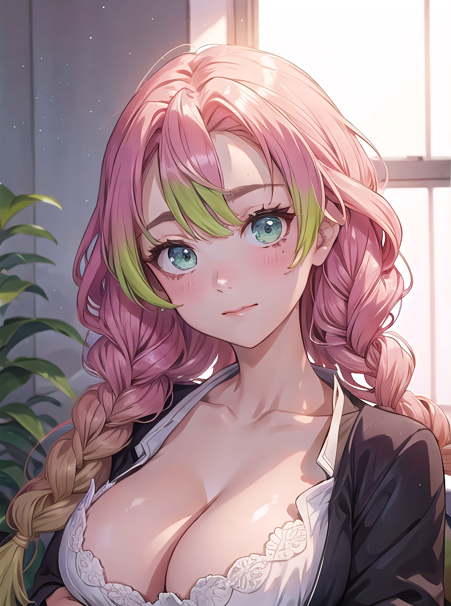 サンプル画像1:乳柱、温泉に行く(NAI本舗) [d_287380]